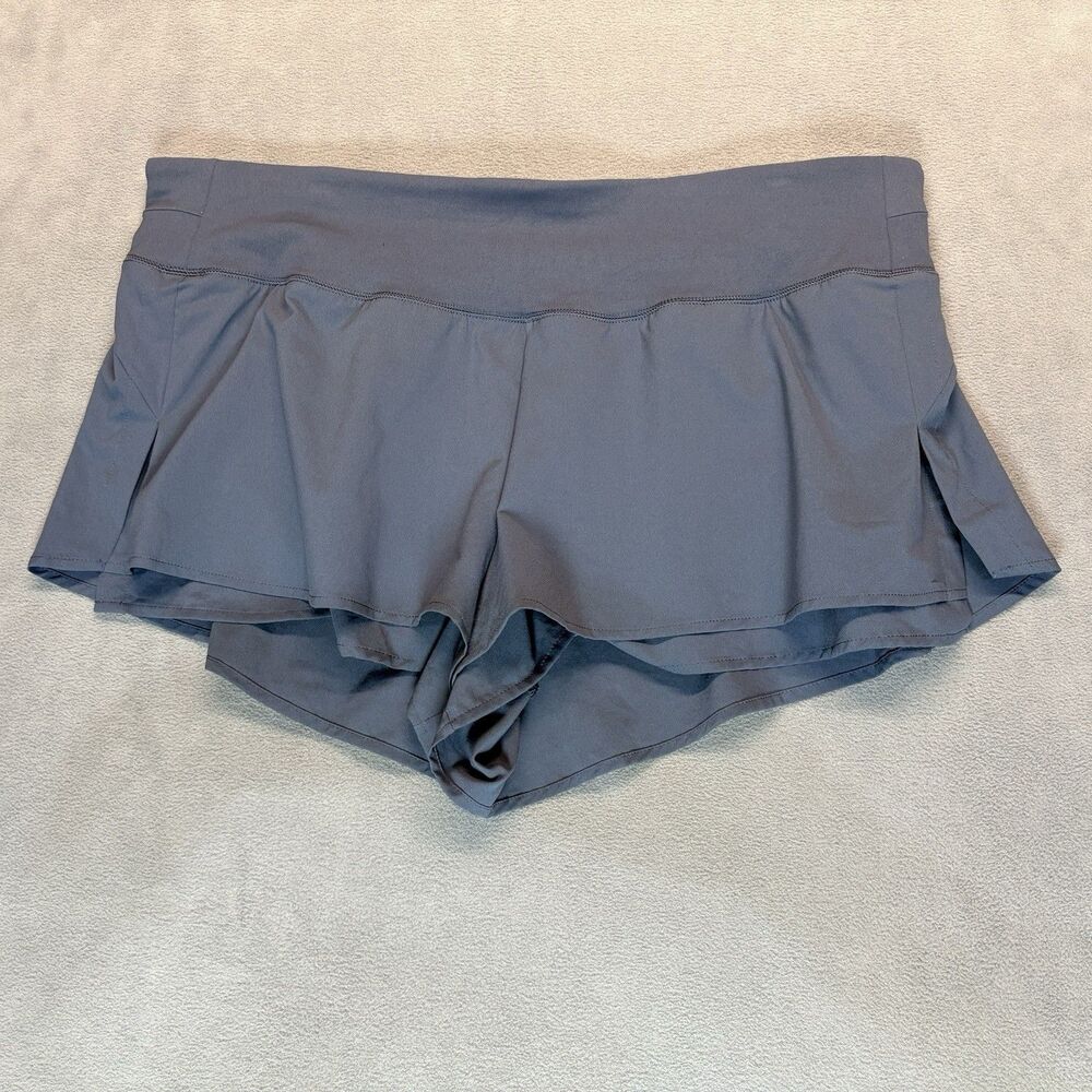 CALIA Size XXL Kick It Up Performance Shorts Blue Gray 3” Inseam Lined